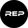 Rep fitness Logo