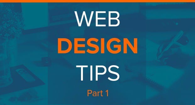 Web design tips part 1