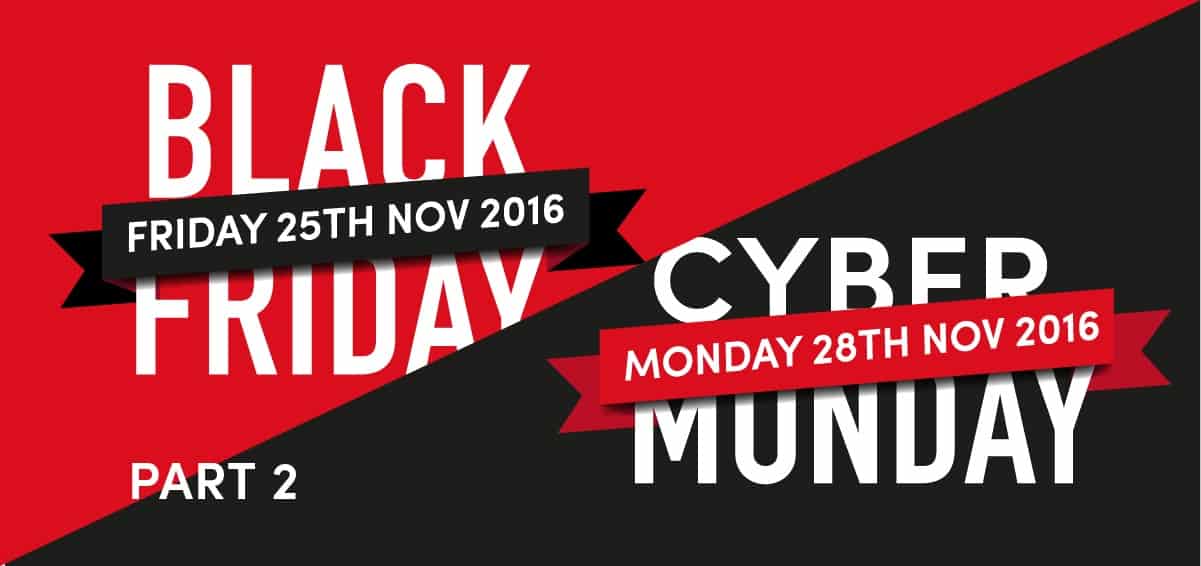 Black Friday and Cyber Monday 2016 part two