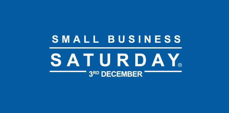 Small Business Saturday - 3rd December