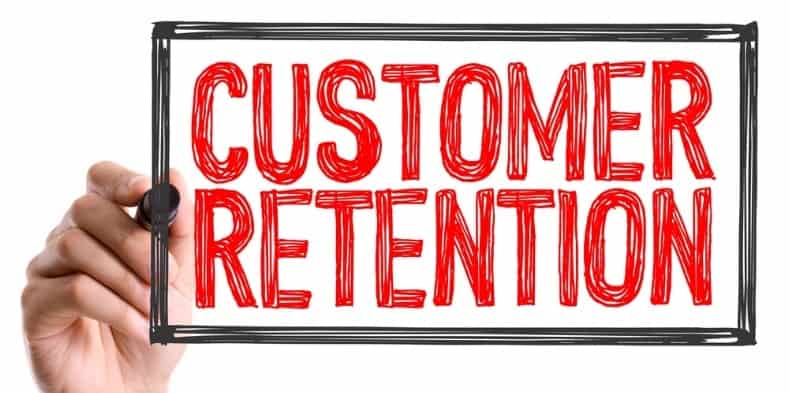Customer retension sign