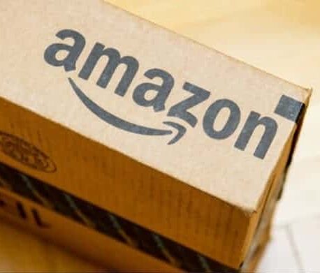 Amazon branded cardboard box