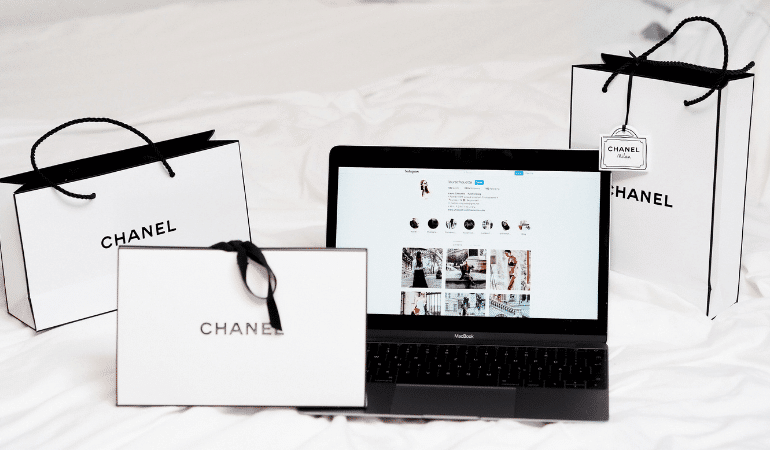 Chanel gift bags