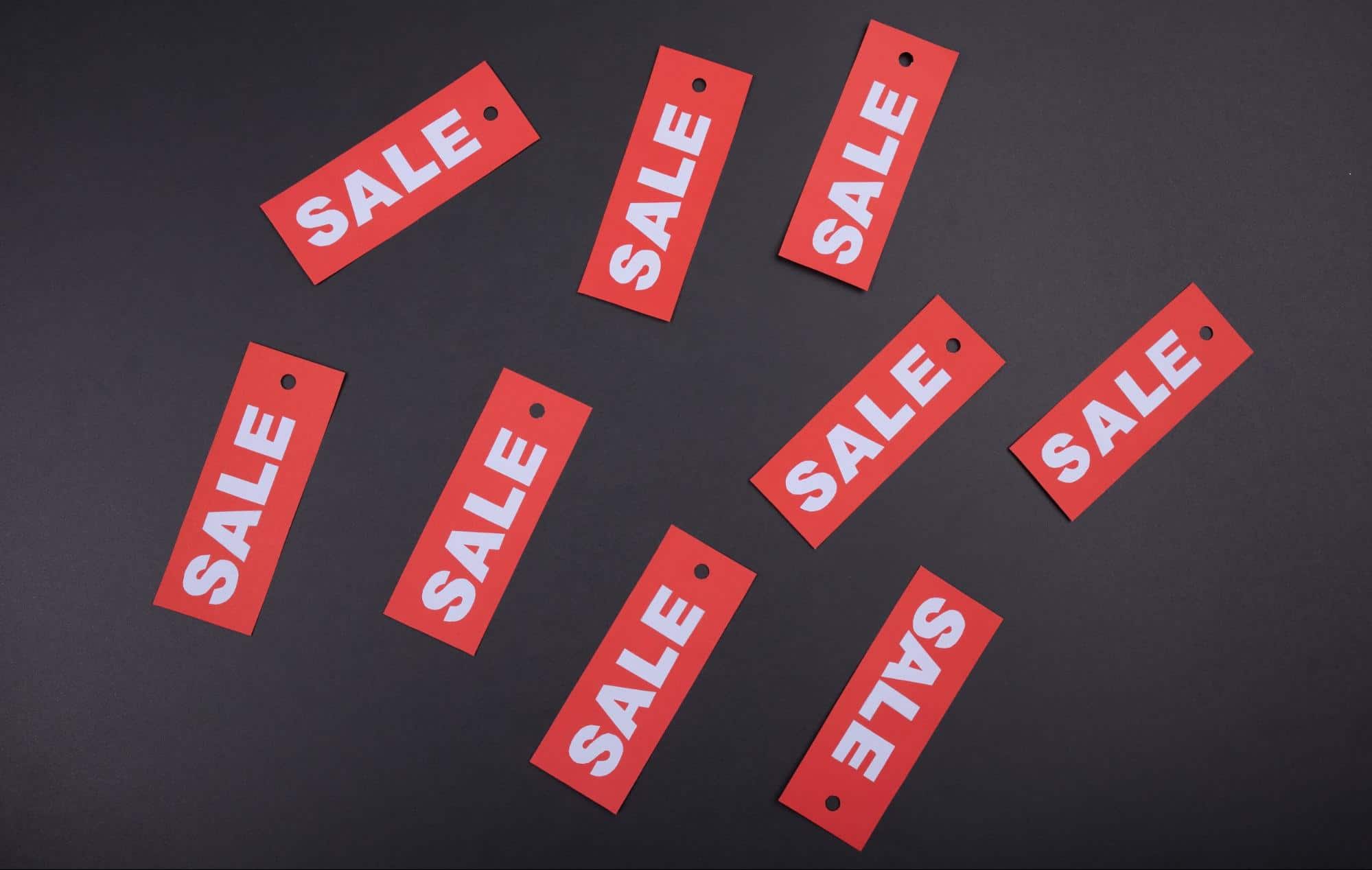 Sale tags