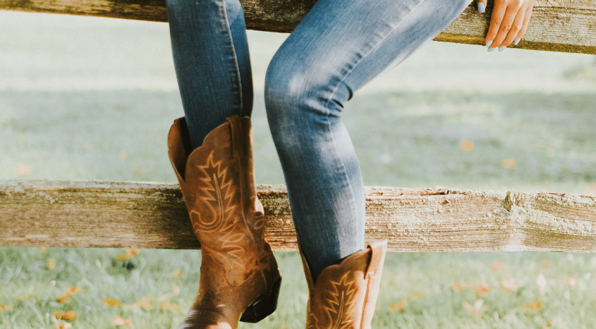 Wild west boots