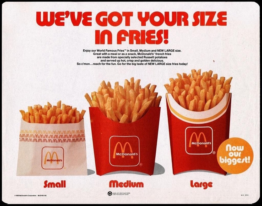 McDonalds Fries advertisement