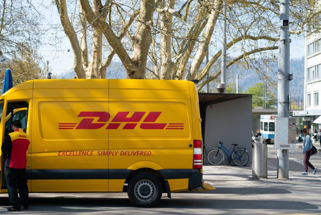 DHL van