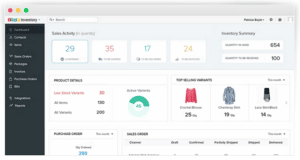 Zoho inventory