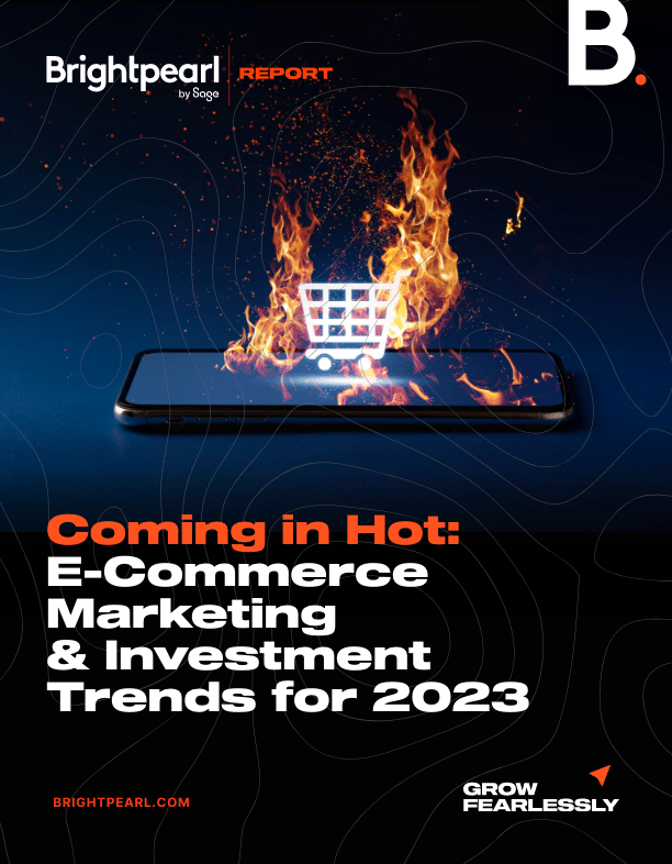 Ecommerce marketing and investment trends 2023 report