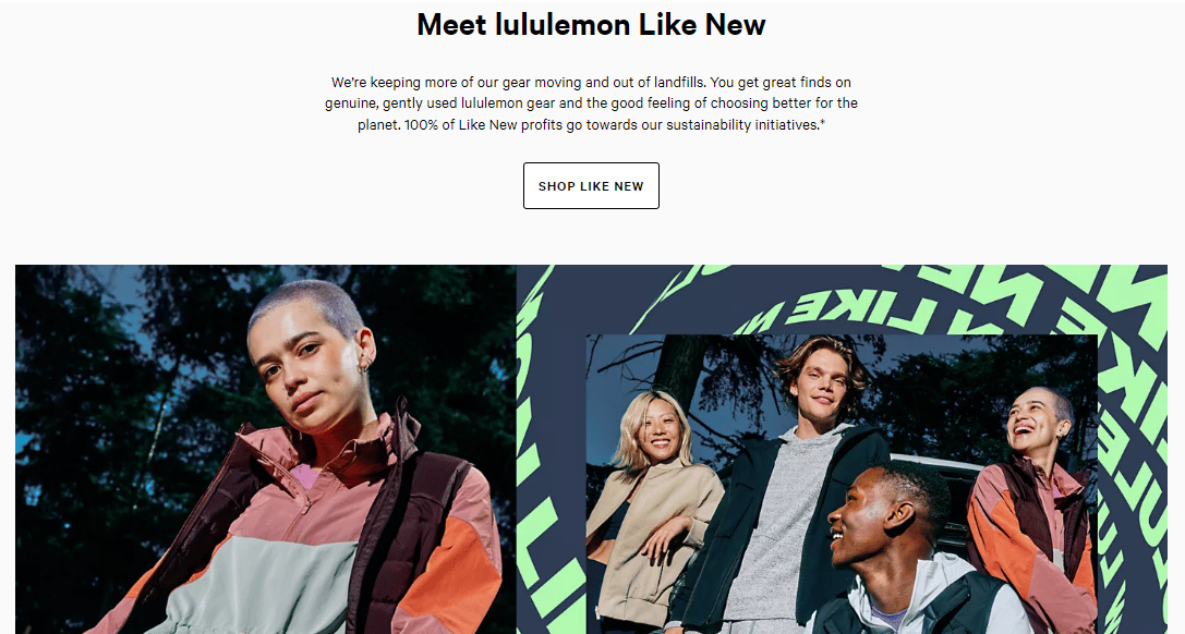 lululemon website
