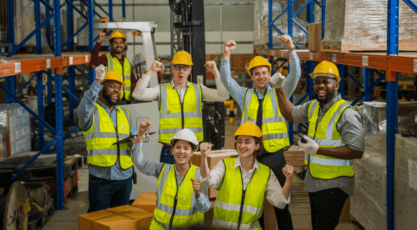 Warehouse team